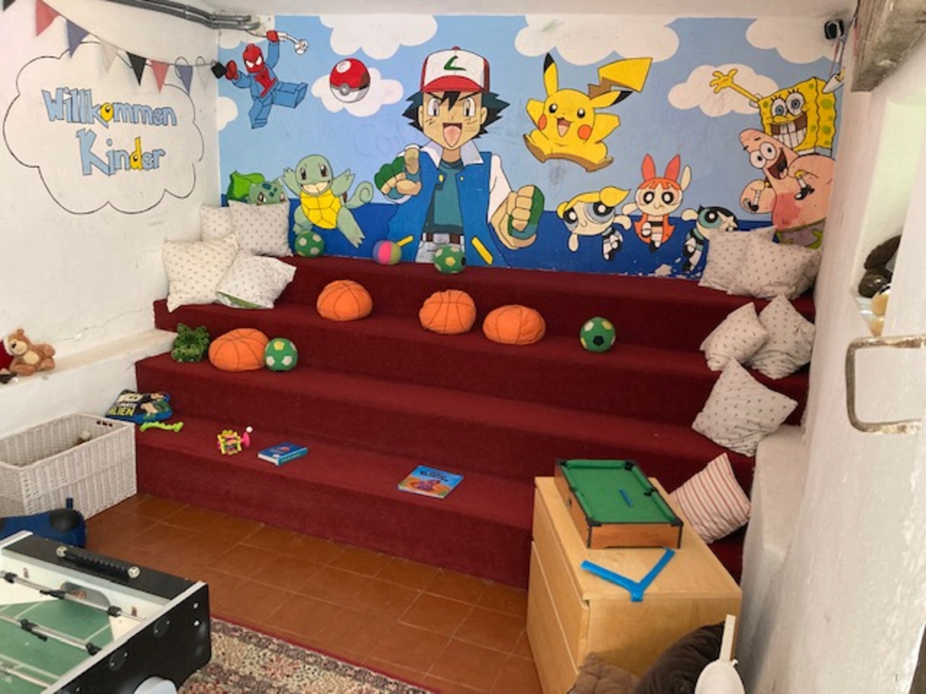 Kinderspielraum im Heurigen
